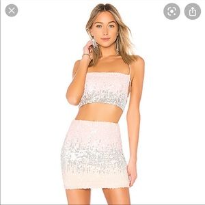 By The Way - Pink Mulit Aubree Sequin Set